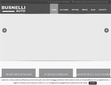 Tablet Screenshot of busnelliauto.it
